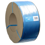 Polypropylene Machine Strapping Band Blue, 12mm x 3000m x 0.65mm, 120kgf